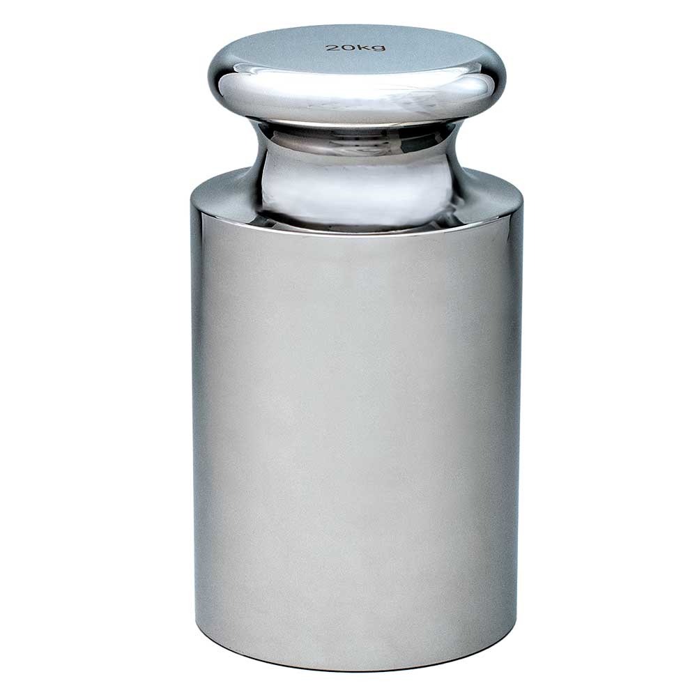 Globe Scientific Calibration Weight ,  20kg, OIML Class F2, includes Statement of Accuracy Image